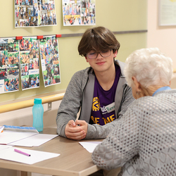 BewohnerInnen im Pflege- und Betreuungsheim Berndorf