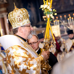 byzantinisches Pontifikalamt Stephansdom / Erzdiözese Wien/ Schönlaub byzantinisches Pontifikalamt Stephansdom